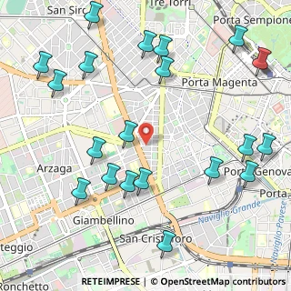 Mappa Via Roncaglia, 20146 Milano MI, Italia (1.323)