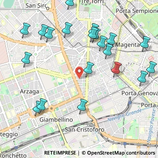 Mappa Via Roncaglia, 20146 Milano MI, Italia (1.2995)