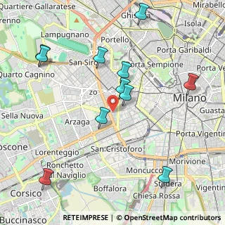 Mappa Via Roncaglia, 20146 Milano MI, Italia (2.27818)