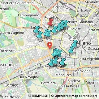 Mappa Via Roncaglia, 20146 Milano MI, Italia (1.5445)