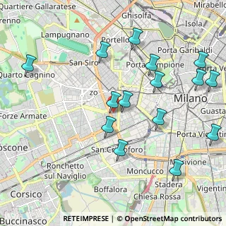 Mappa Via Roncaglia, 20146 Milano MI, Italia (2.302)