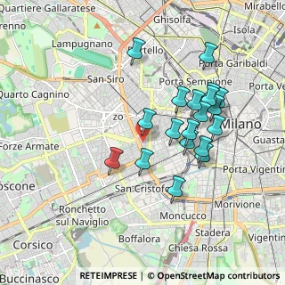 Mappa Via Roncaglia, 20146 Milano MI, Italia (1.69684)