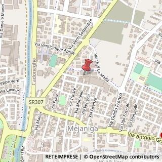 Mappa Via Monte Grappa, 23, 35010 Cadoneghe, Padova (Veneto)