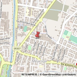 Mappa Via monte grappa 21, 35010 Cadoneghe, Padova (Veneto)