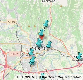 Mappa Via Mentana, 37128 Verona VR, Italia (4.23091)