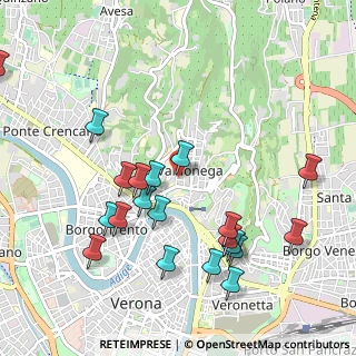 Mappa Via Mentana, 37128 Verona VR, Italia (1.072)