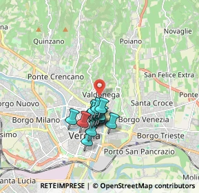 Mappa Via Quarto, 37128 Verona VR, Italia (1.36714)