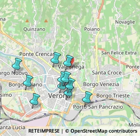 Mappa Via Quarto, 37128 Verona VR, Italia (1.77182)