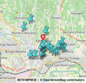 Mappa Via Quarto, 37128 Verona VR, Italia (1.4515)