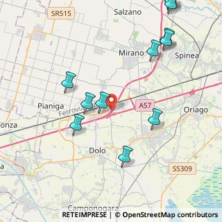 Mappa E70, 30030 Cazzago VE, Italia (5.16)