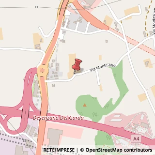 Mappa Localita' Monte Alto, 25015 Desenzano del Garda, Brescia (Lombardia)