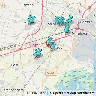 Mappa Mira, 30034 Mira VE, Italia (3.81462)