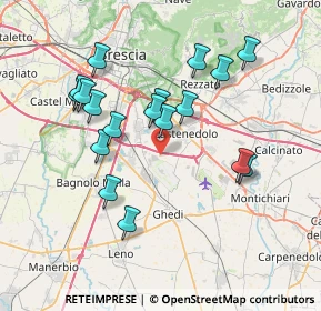 Mappa Strada Quarti, 25016 Ghedi BS, Italia (7.08778)