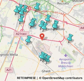 Mappa Strada Quarti, 25016 Ghedi BS, Italia (4.13722)