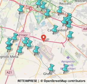 Mappa Strada Quarti, 25016 Ghedi BS, Italia (5.002)