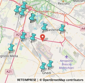 Mappa Strada Quarti, 25016 Ghedi BS, Italia (4.61083)