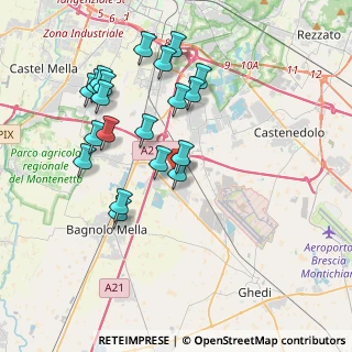 Mappa Via Circonvallazione, 25010 Montirone BS, Italia (3.82)
