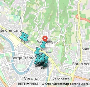 Mappa Via Quarto, 37128 Verona VR, Italia (0.9635)