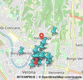 Mappa Via Quarto, 37128 Verona VR, Italia (0.9795)