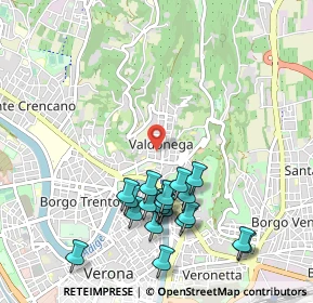 Mappa Via Quarto, 37128 Verona VR, Italia (1.0495)