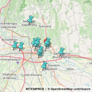 Mappa Via Alfredo Catalani, 37131 Verona VR, Italia (6.075)