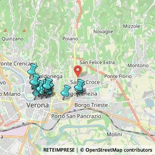 Mappa Via Alfredo Catalani, 37131 Verona VR, Italia (2.071)