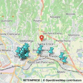 Mappa Via Alfredo Catalani, 37131 Verona VR, Italia (2.42947)