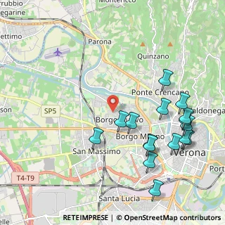 Mappa Via Crotone, 37138 Verona VR, Italia (2.36063)