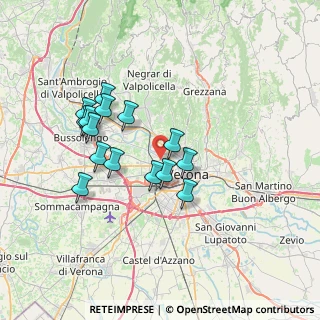 Mappa Via Crotone, 37138 Verona VR, Italia (6.34)