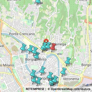 Mappa Via Don Giuseppe Baldo, 37128 Verona VR, Italia (1.299)