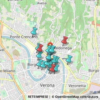 Mappa Via Don Giuseppe Baldo, 37128 Verona VR, Italia (0.7125)