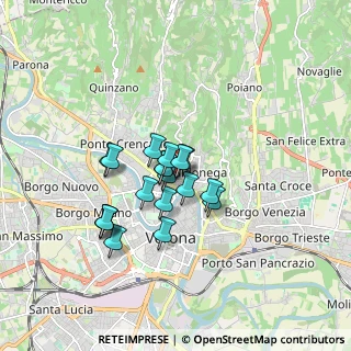 Mappa Via Don Giuseppe Baldo, 37128 Verona VR, Italia (1.23632)