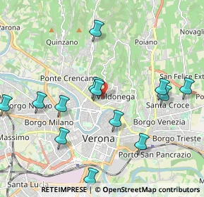 Mappa Via Don Giuseppe Baldo, 37128 Verona VR, Italia (2.20846)