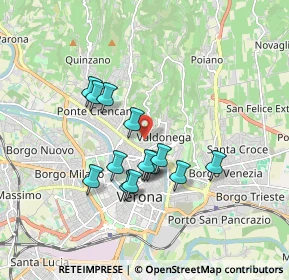 Mappa Via Don Giuseppe Baldo, 37128 Verona VR, Italia (1.45429)