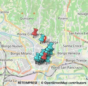 Mappa Via Don Giuseppe Baldo, 37128 Verona VR, Italia (1.5215)