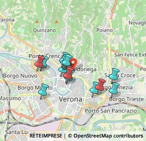 Mappa Via Don Giuseppe Baldo, 37128 Verona VR, Italia (1.39769)