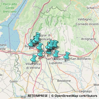 Mappa Via Don Giuseppe Baldo, 37128 Verona VR, Italia (7.96333)