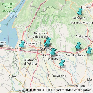 Mappa Via Quarto, 37128 Verona VR, Italia (15.26364)
