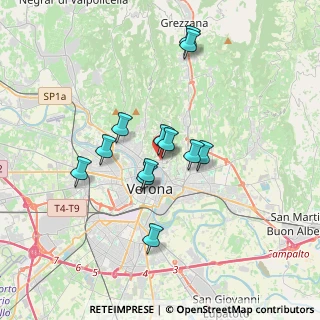 Mappa Via Quarto, 37128 Verona VR, Italia (2.90167)