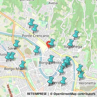 Mappa Via Cefalonia, 37126 Verona VR, Italia (1.2975)