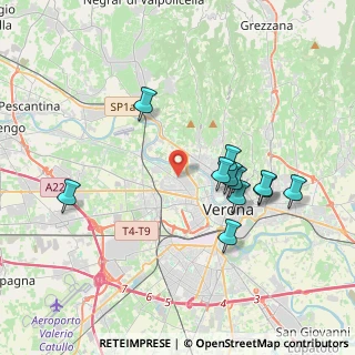 Mappa Via Luigi Galvani, 37135 Verona VR, Italia (3.63091)
