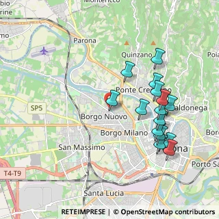 Mappa Via Luigi Galvani, 37135 Verona VR, Italia (1.962)