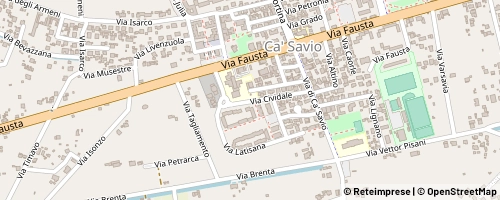 Mappa Cavallino-Treporti