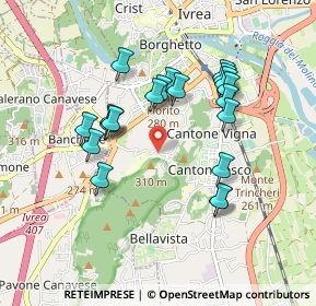 Mappa Villa Girelli, 10015 Ivrea TO, Italia (0.831)