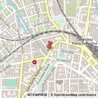 Mappa Via G. Battista Paletta, 1, 28100 Novara, Novara (Piemonte)