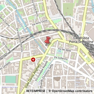 Mappa Via G. Battista Paletta, 4, 28100 Novara, Novara (Piemonte)