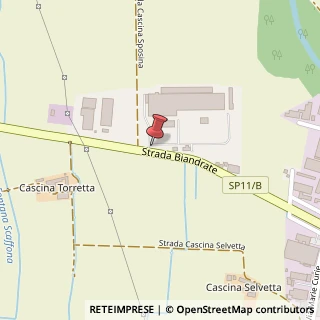 Mappa Strada Biandrate, 110/112, 28100 Novara, Novara (Piemonte)