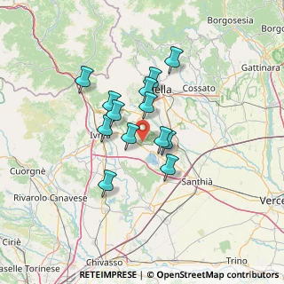 Mappa Strada S. Pietro, 10010 Piverone TO, Italia (10.25462)