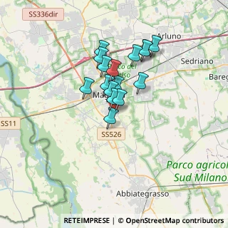 Mappa Via Murri, 20013 Magenta MI, Italia (2.54938)