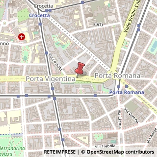 Mappa Viale Angelo Filippetti, 1, 20122 Milano, Milano (Lombardia)